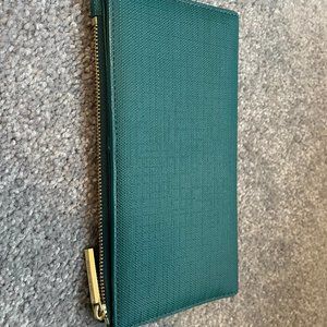 Dagne Dover Slim Wallet in Palm Green